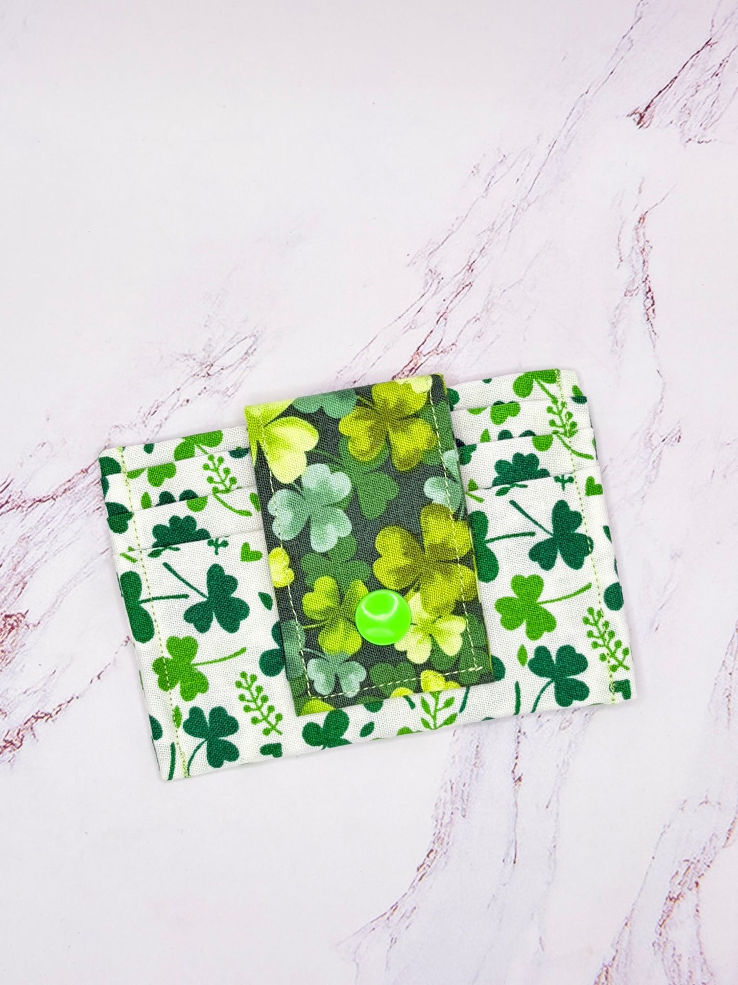 LUCKY SHAMROCK WALLET W/ FLAP