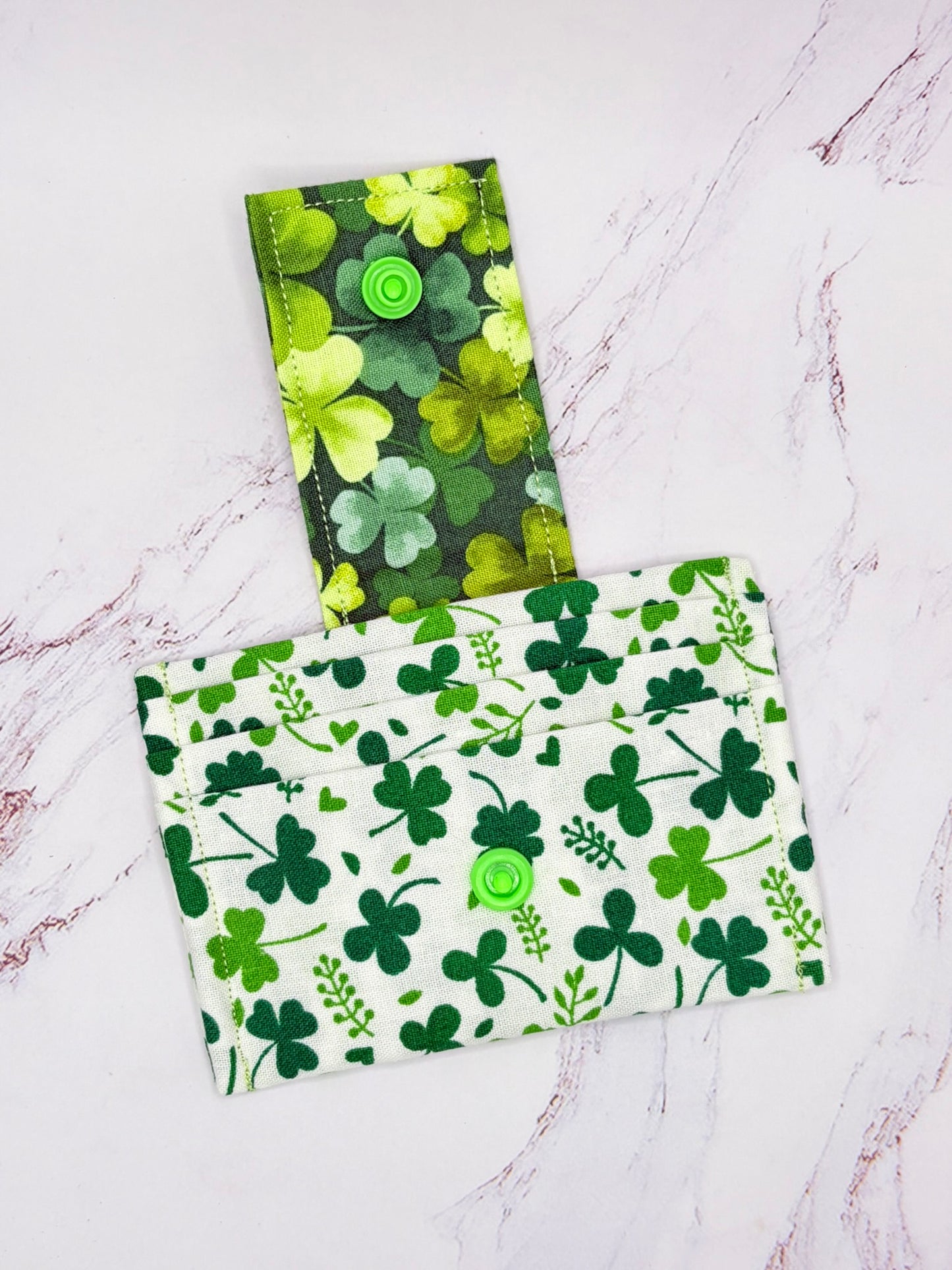 LUCKY SHAMROCK WALLET W/ FLAP