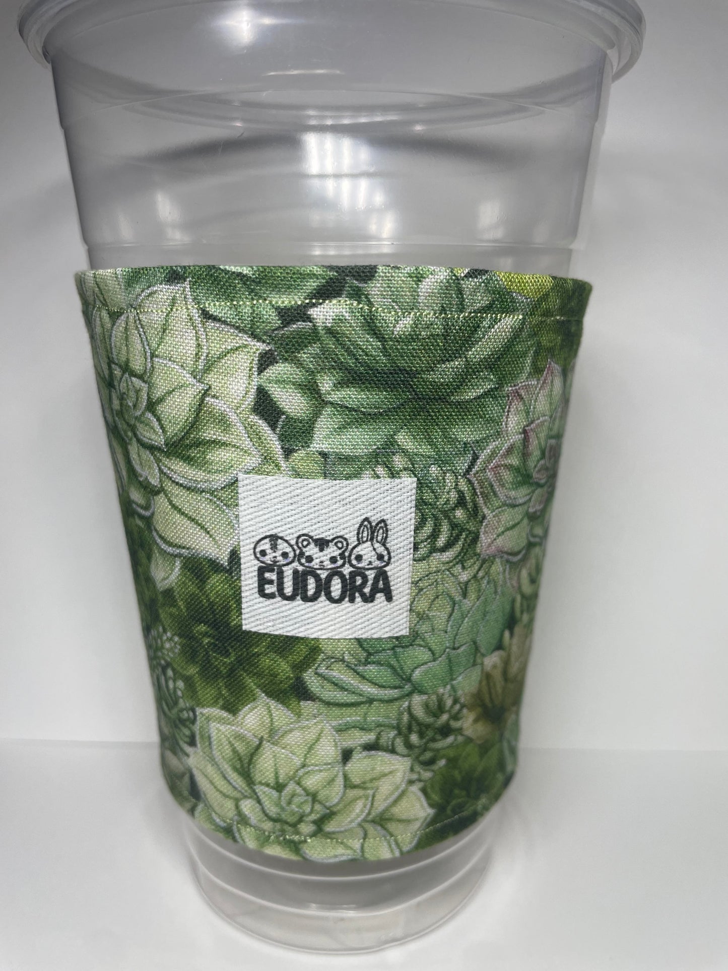 SUCCULENT LIFE, REVERSIBLE MEDIUM CUP SLEEVE