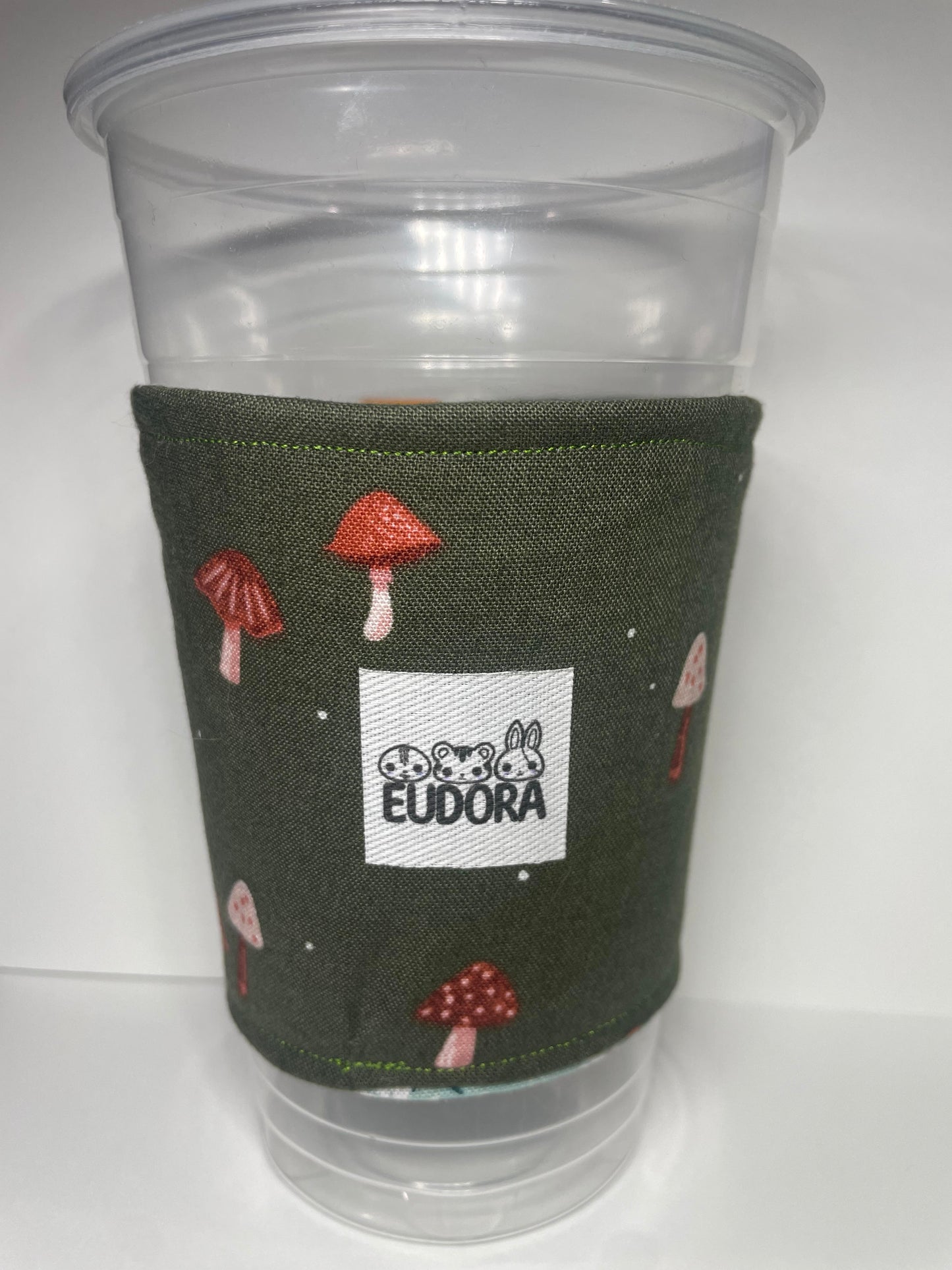 FOREST MUSHROOM, REVERSIBLE MEDIUM CUP SLEEVE