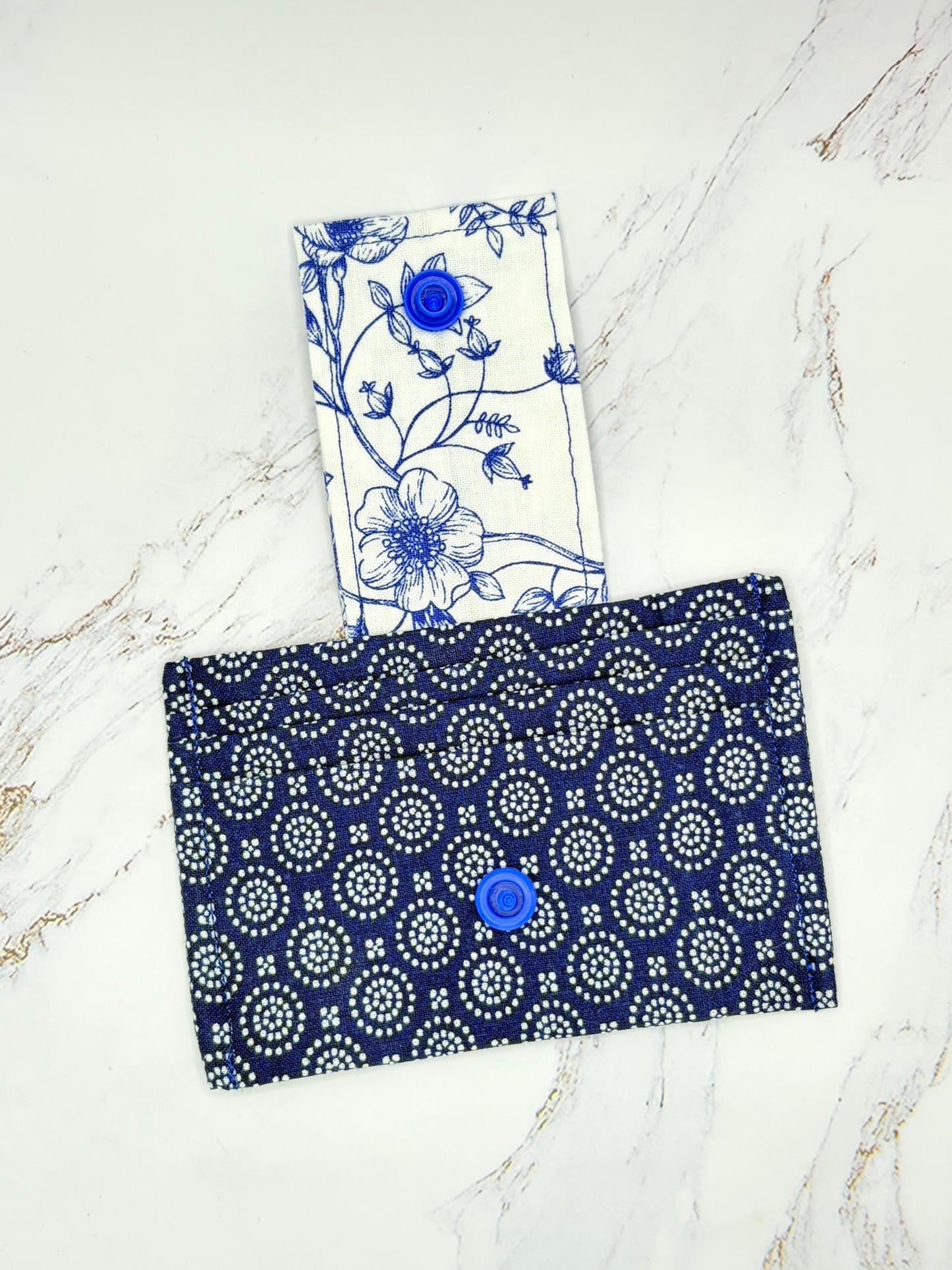 ORIENTAL FLOWER WALLET W/ FLAP